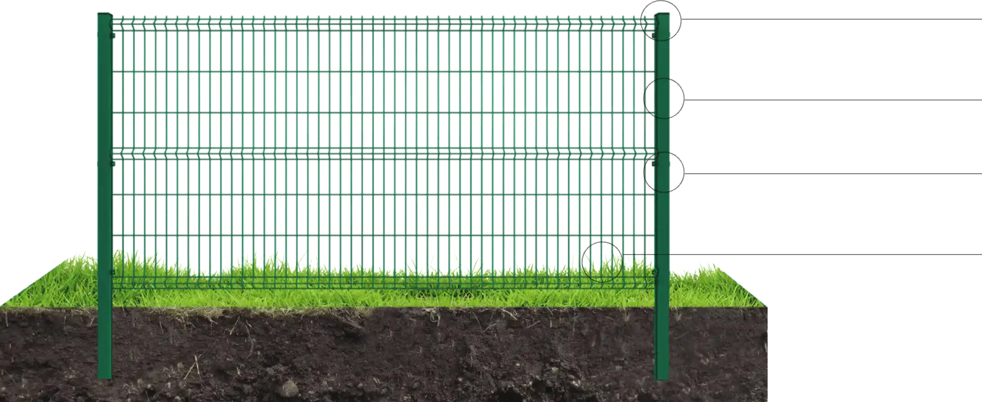3д забор