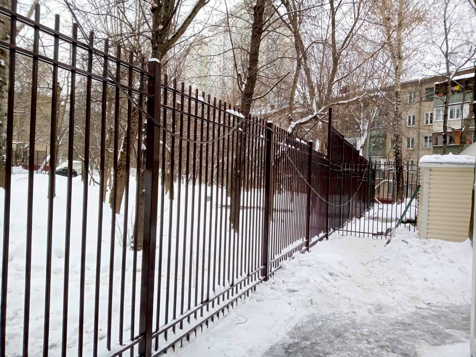 Сварной  забор   